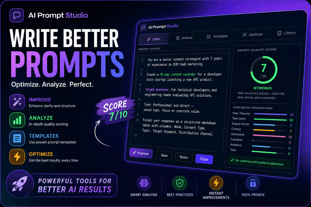 AI Prompt Studio