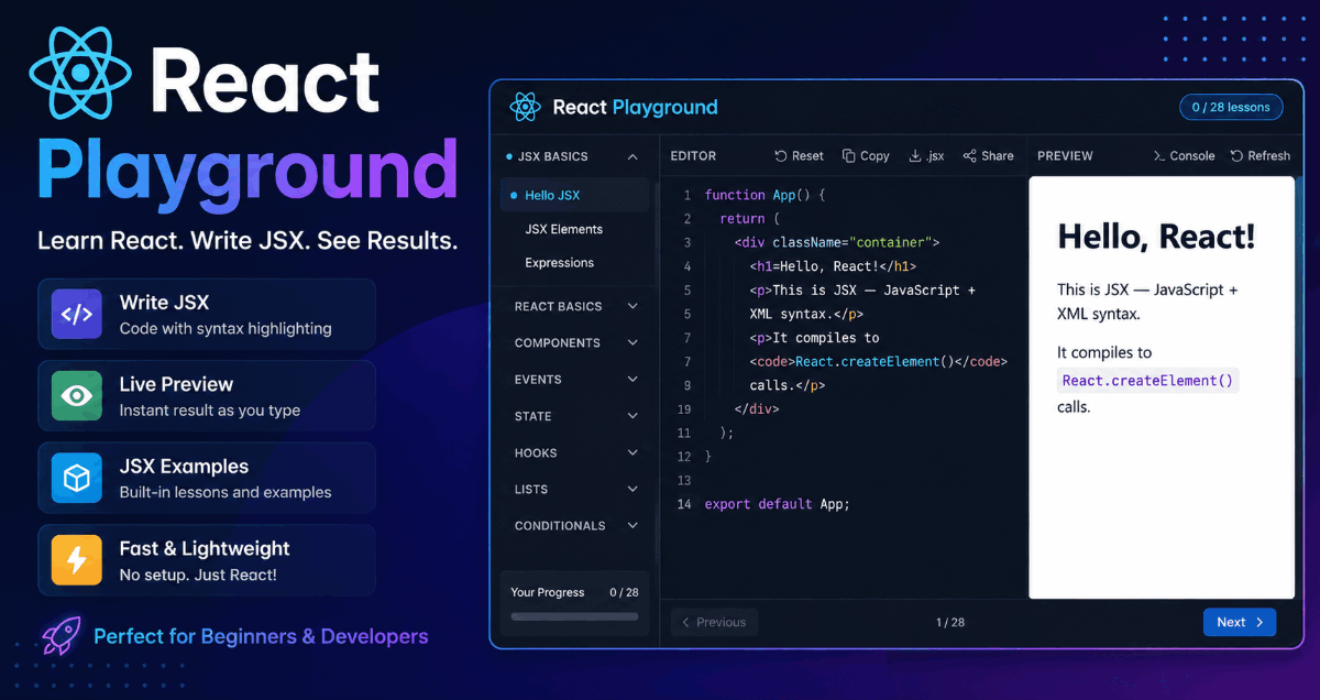 React Playground