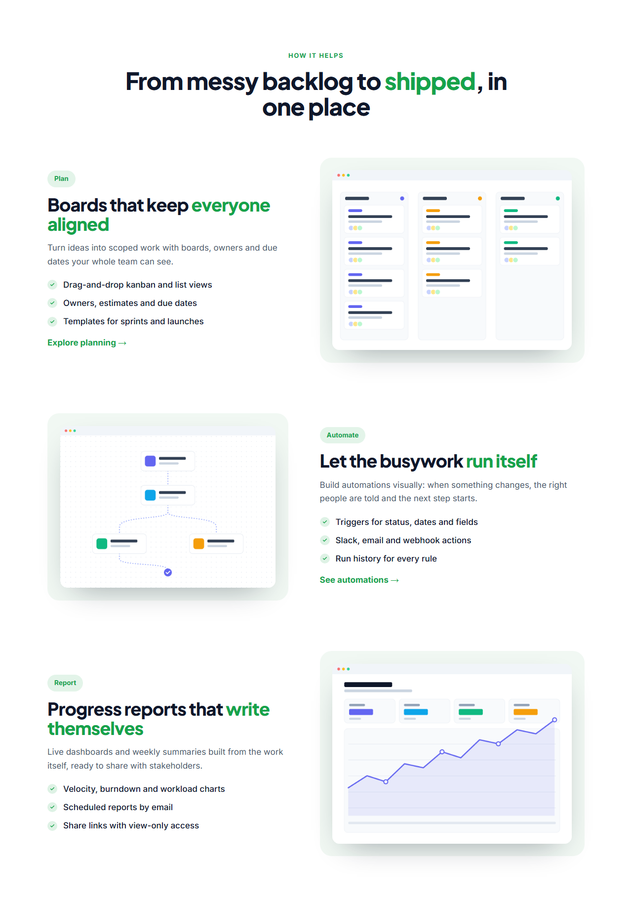Alternating Feature Rows preview