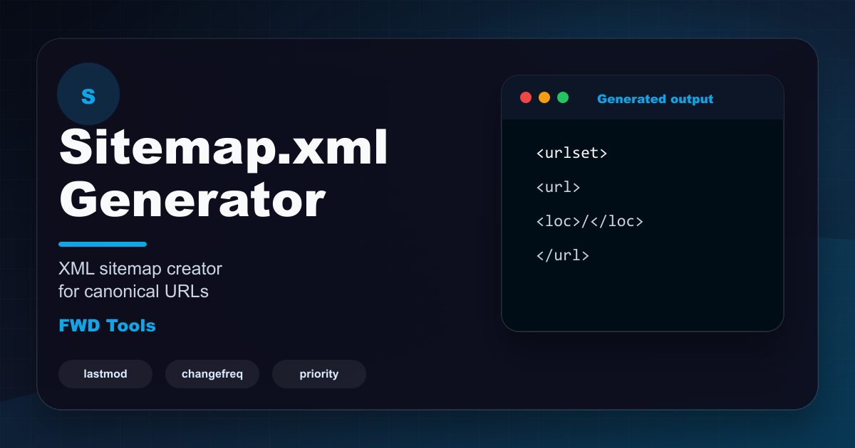 Sitemap.xml Generator