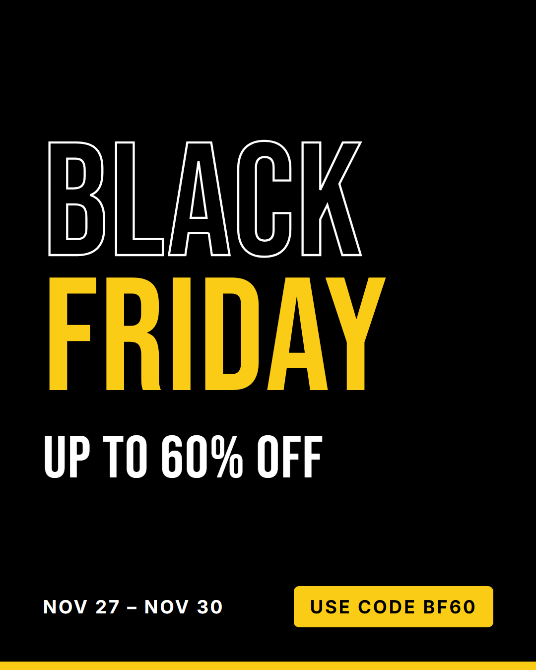 Black Friday Sale template preview
