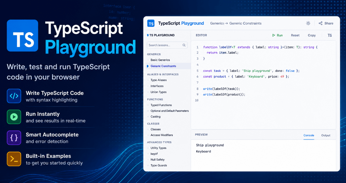TypeScript Playground