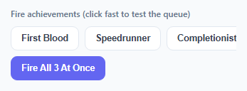Achievement Unlock Toast
