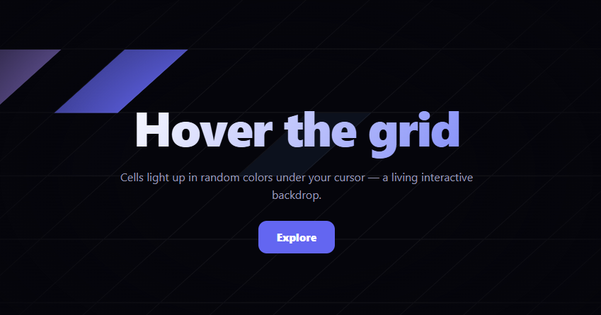 Screenshot of the Background Boxes snippet rendered live