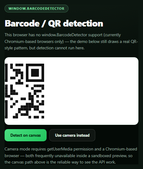Barcode Detector API Demo