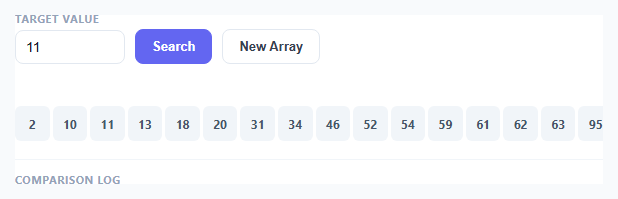 Binary Search Visualizer