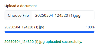 Bootstrap File Upload With Progress