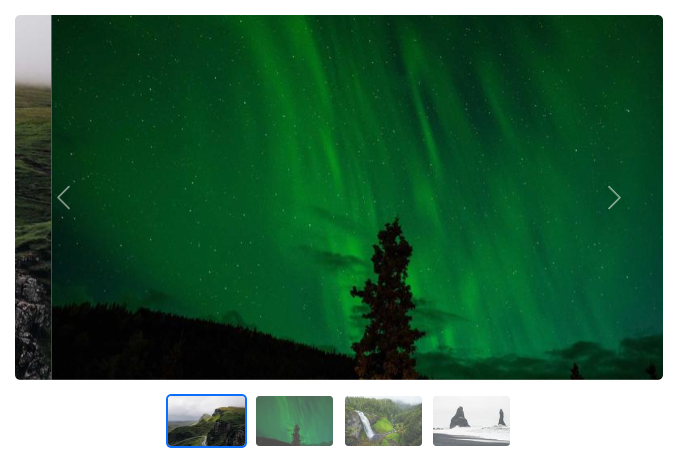 Bootstrap Image Carousel with Thumbnails