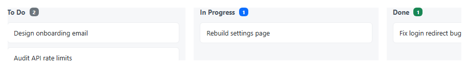 Bootstrap Kanban Board with Drag-and-Drop Cards