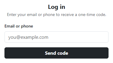 Bootstrap OTP Login Form