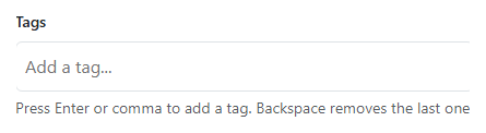 Screenshot of the Bootstrap Tag Input Field snippet rendered live