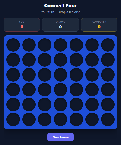 Connect Four vs Computer