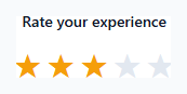 Screenshot of the Star Rating — CSS Only Radio Hack (No JavaScript) snippet rendered live