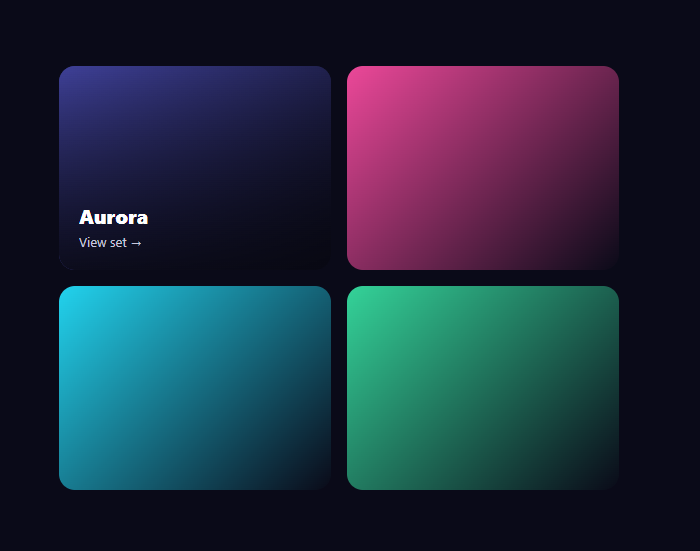 Screenshot of the Direction-Aware Hover snippet rendered live