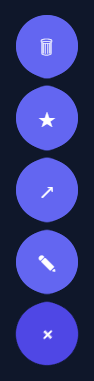 Screenshot of the Gooey Menu snippet rendered live