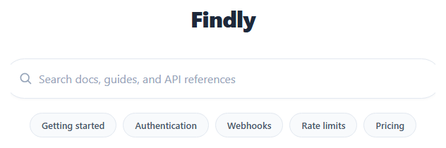 Search-Engine-Style Hero