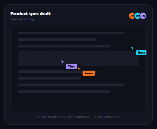 Live Cursor Name Tags