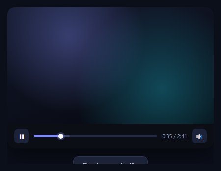 Video Buffering Overlay