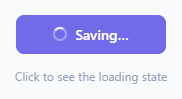 Screenshot of the Loading Button snippet rendered live