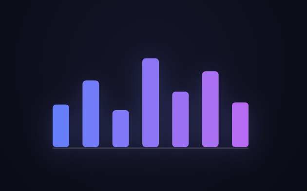 Screenshot of the Lottie Scroll Bar Chart snippet rendered live
