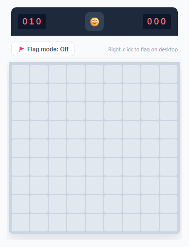 Minesweeper Puzzle Game