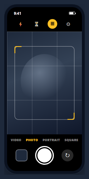 Mobile Camera Screen