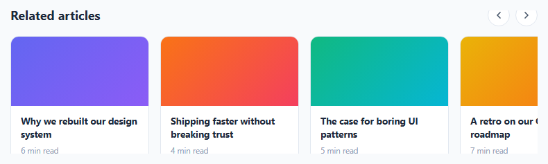 Related Articles Carousel