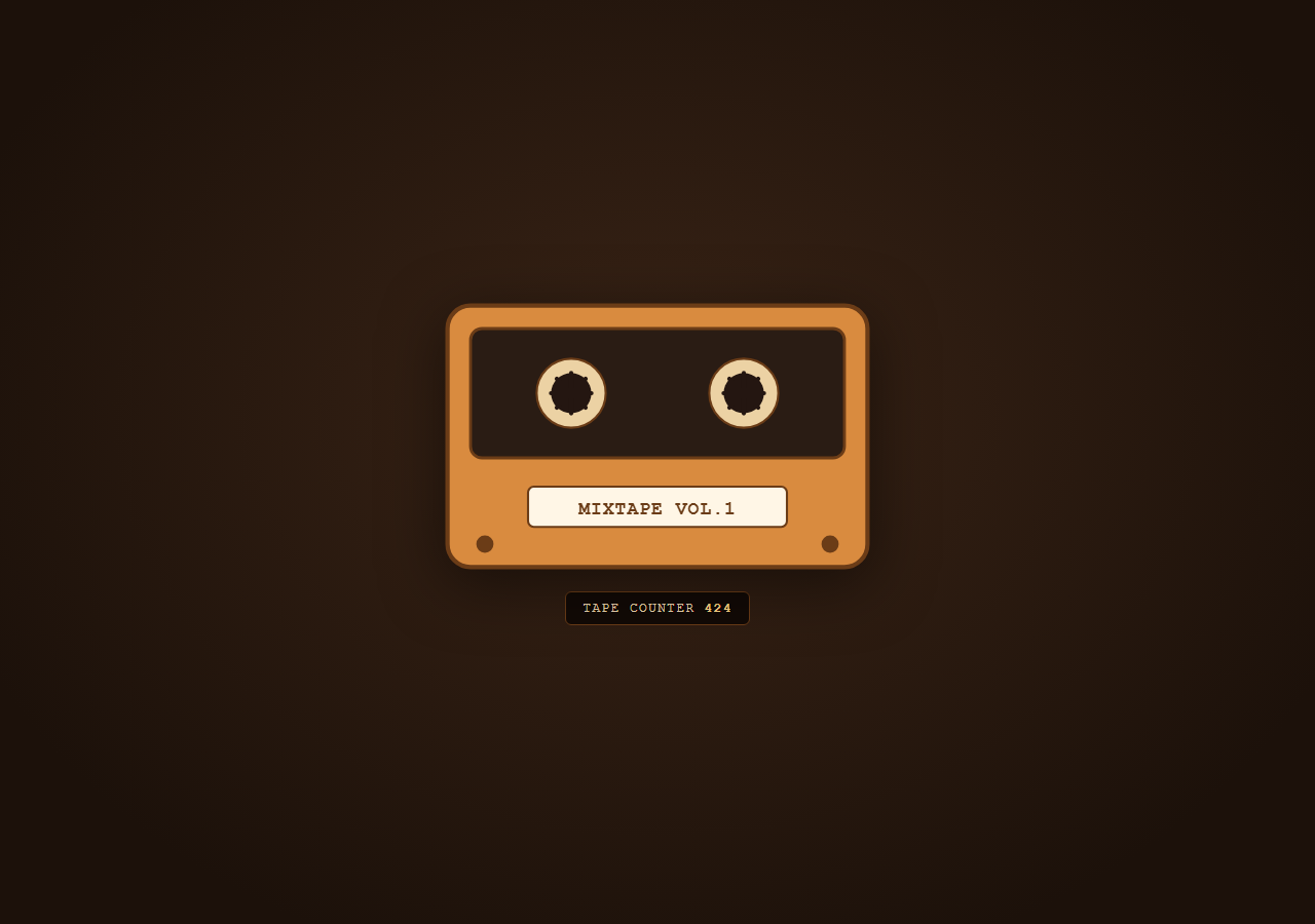 Scroll Cassette Tape Rewind