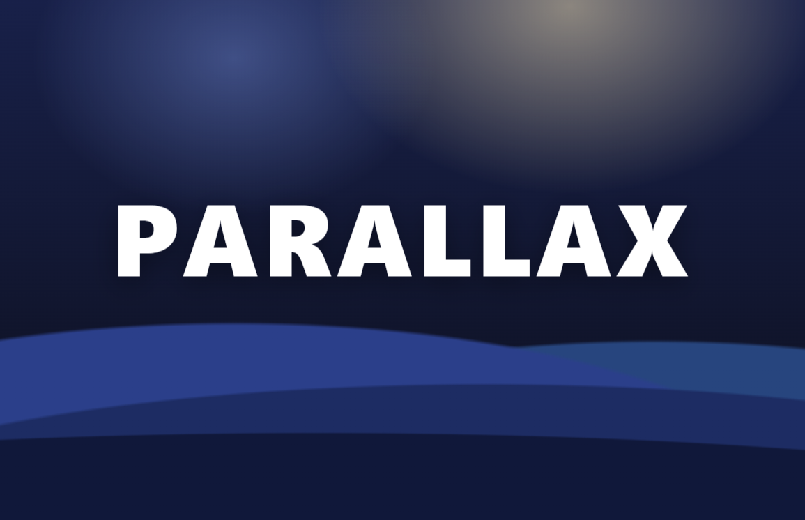 Screenshot of the Scroll Parallax Layers snippet rendered live