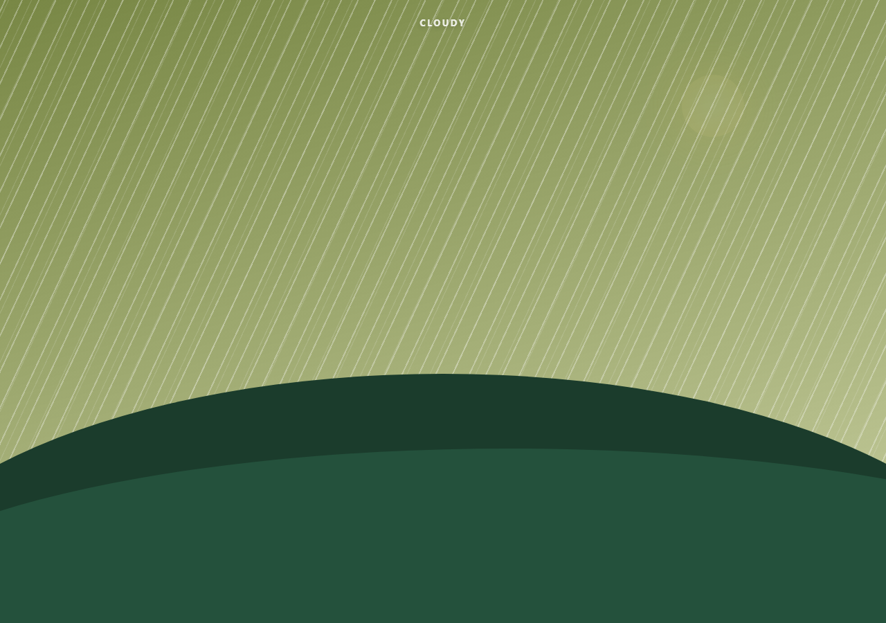 Scroll Weather Scene Transition