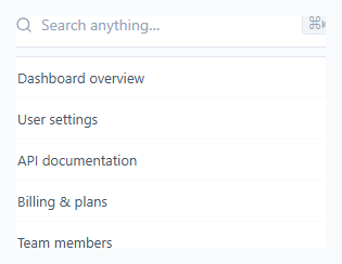 Screenshot of the Search Box snippet rendered live