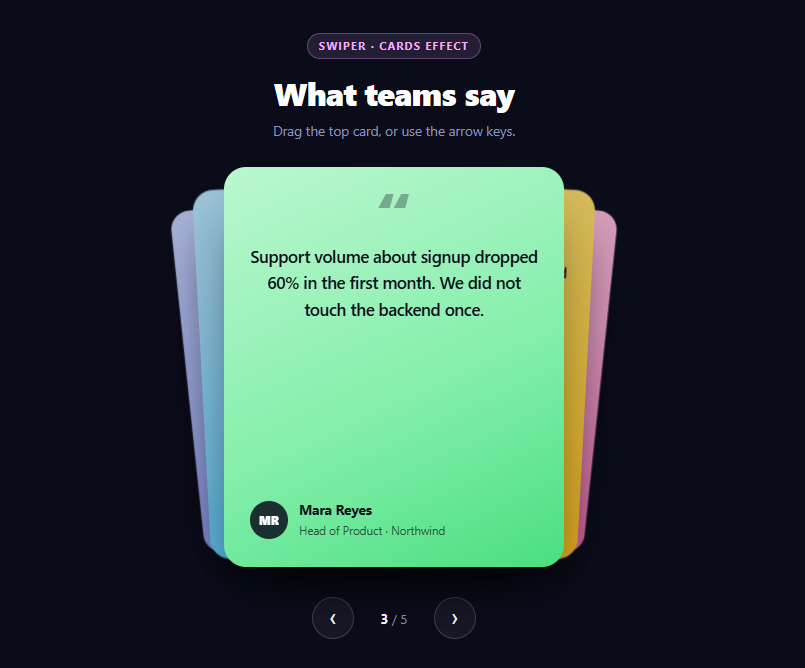 Swiper Cards Deck