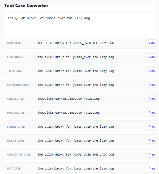 Text Case Converter
