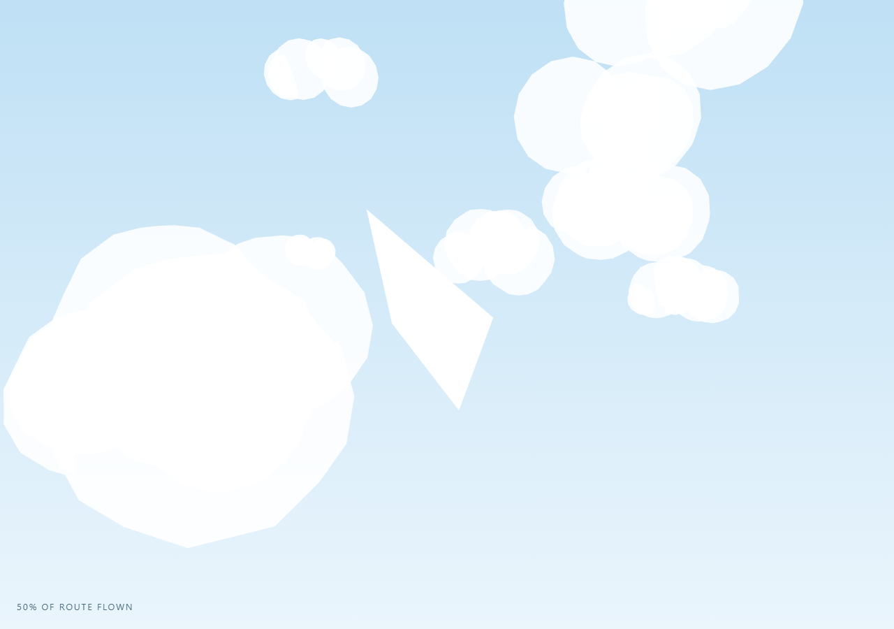 Three.js Scroll Paper Plane Flight