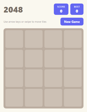Tile Merge 2048 Puzzle