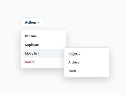 Tippy.js Dropdown Menu with Submenus