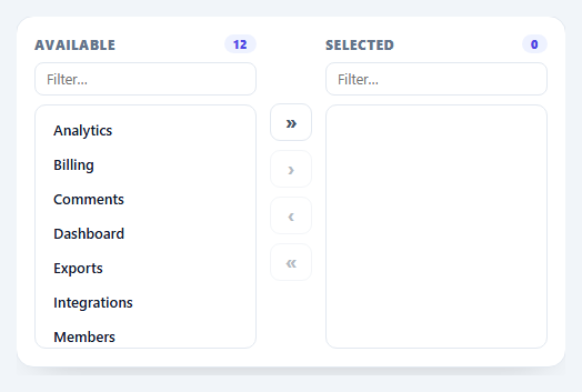 Screenshot of the Transfer List snippet rendered live