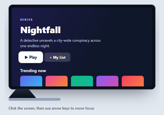 Smart TV Mockup