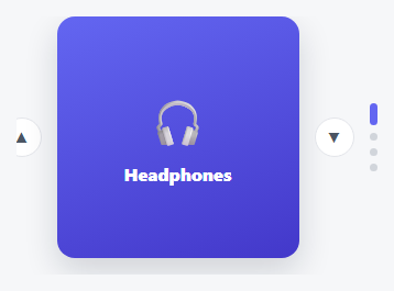 Vertical Content Carousel