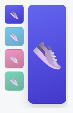 Vertical Thumbnail-Nav Carousel