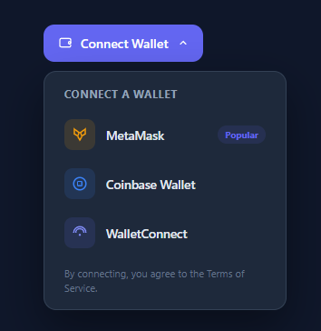 Web3 Wallet Connect Button