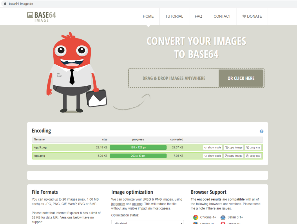 CONVERT YOUR IMAGES TO BASE64 - WEBDEVPUNEET