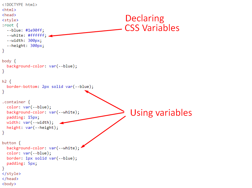 Html text height. Root CSS. CSS var. CSS root var. 6 Types of variables on html.