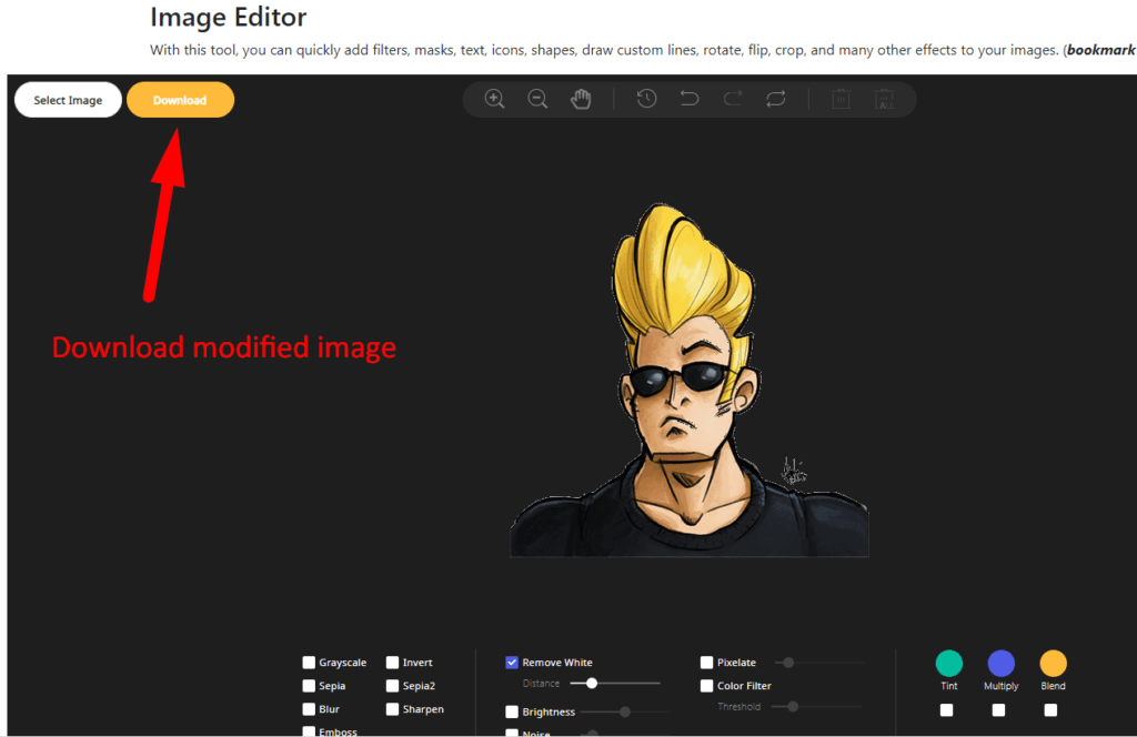 remove white background from image free online